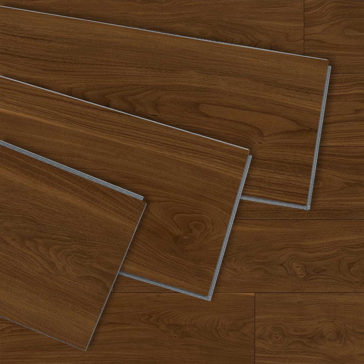 SENTAI M265-18 Waterproof Rigid Core Luxury Vinyl Plank, Natural Wood Grain Feel, Click Lock Floating Floor, 48'' x 7'' x 5mm, 28. 5Sq.ft (12Pcs/Box), Ideal for Kitchen, Dining Room, Bedrooms, Living Areas