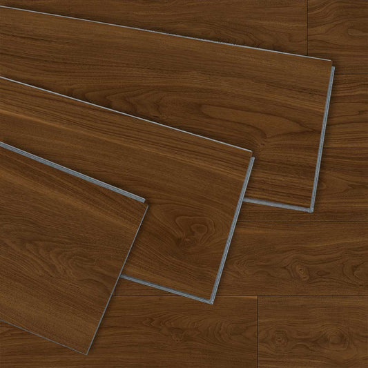 SENTAI M265-18 Waterproof Rigid Core Luxury Vinyl Plank, Natural Wood Grain Feel, Click Lock Floating Floor, 48'' x 7'' x 5mm, 28. 5Sq.ft (12Pcs/Box), Ideal for Kitchen, Dining Room, Bedrooms, Living Areas