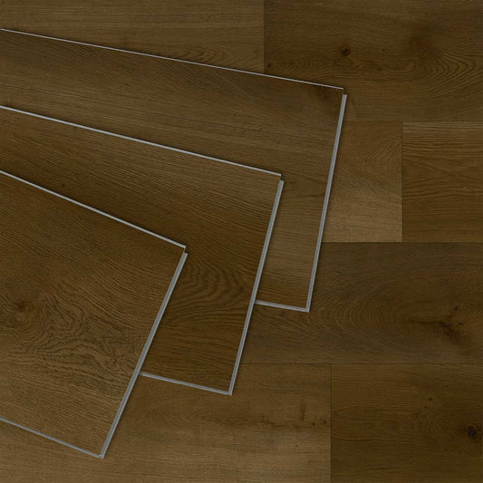 SENTAI B764-32 Waterproof Rigid Core Luxury Vinyl Plank, Natural Wood Grain Feel, Click Lock Floating Floor, 60'' x 9'' x 6mm, 22. 4Sq.ft (6 Pcs/Box), Ideal for Kitchen, Dining Room, Bedrooms, Living Areas