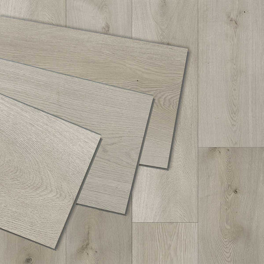 SENTAI B764-25 Waterproof Rigid Core Luxury Vinyl Plank, Natural Wood Grain Feel, Click Lock Floating Floor, 60'' x 9'' x 6mm, 22. 4Sq.ft (6 Pcs/Box), Ideal for Kitchen, Dining Room, Bedrooms, Living Areas