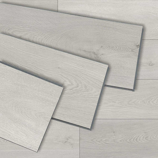 SENTAI M764-17 Waterproof Rigid Core Luxury Vinyl Plank, Natural Wood Grain Feel, Click Lock Floating Floor, 48'' x 7'' x 5mm, 28. 5Sq.ft (12Pcs/Box), Ideal for Kitchen, Dining Room, Bedrooms, Living Areas