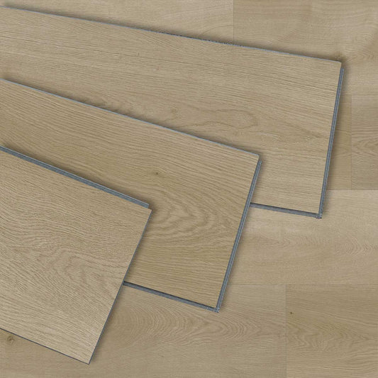SENTAI S764-52 Waterproof Rigid Core Luxury Vinyl Plank, Natural Wood Grain Feel, Click Lock Floating Floor, 25'' x 5'' x 6mm, 12Sq.ft (14 pcs/Box), 1093. 6Sq.ft (90 Boxes/Pallet), Ideal for Kitchen, Dining Room, Bedrooms, Living Areas