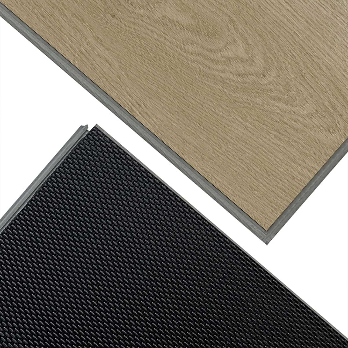SENTAI S764-52 Waterproof Rigid Core Luxury Vinyl Plank, Natural Wood Grain Feel, Click Lock Floating Floor, 25'' x 5'' x 6mm, 12Sq.ft (14 pcs/Box), 1093. 6Sq.ft (90 Boxes/Pallet), Ideal for Kitchen, Dining Room, Bedrooms, Living Areas