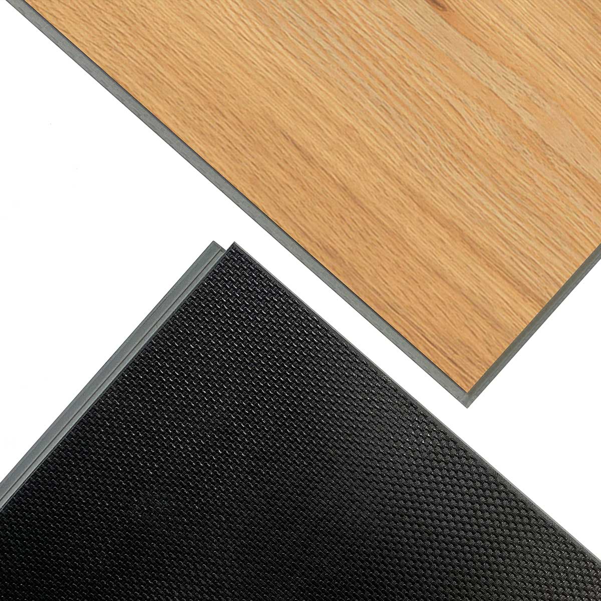 SENTAI M6562-4 Waterproof Rigid Core Luxury Vinyl Plank, Natural Wood Grain Feel, Click Lock Floating Floor, 48'' x 7'' x 5mm, 28. 5Sq.ft (12Pcs/Box), Ideal for Kitchen, Dining Room, Bedrooms, Living Areas