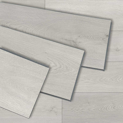 SENTAI M764-17 Waterproof Rigid Core Luxury Vinyl Plank, Natural Wood Grain Feel, Click Lock Floating Floor, 48'' x 7'' x 5mm, 28. 5Sq.ft (12Pcs/Box), Ideal for Kitchen, Dining Room, Bedrooms, Living Areas