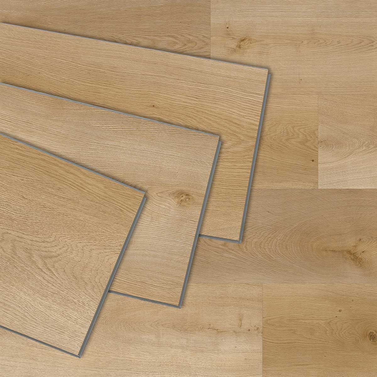 SENTAI B764-26 Waterproof Rigid Core Luxury Vinyl Plank, Natural Wood Grain Feel, Click Lock Floating Floor, 60'' x 9'' x 6mm, 22. 4Sq.ft (6 Pcs/Box), Ideal for Kitchen, Dining Room, Bedrooms, Living Areas