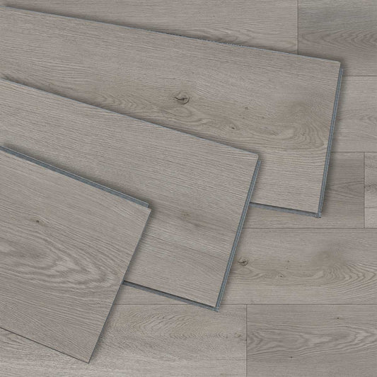 SENTAI M764-21 Waterproof Rigid Core Luxury Vinyl Plank, Natural Wood Grain Feel, Click Lock Floating Floor, 48'' x 7'' x 5mm, 28. 5Sq.ft (12Pcs/Box), Ideal for Kitchen, Dining Room, Bedrooms, Living Areas