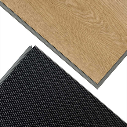 SENTAI S764-26 Waterproof Rigid Core Luxury Vinyl Plank, Natural Wood Grain Feel, Click Lock Floating Floor, 25'' x 5'' x 6mm, 12Sq.ft (14 pcs/Box), 1093. 6Sq.ft (90 Boxes/Pallet), Ideal for Kitchen, Dining Room, Bedrooms, Living Areas