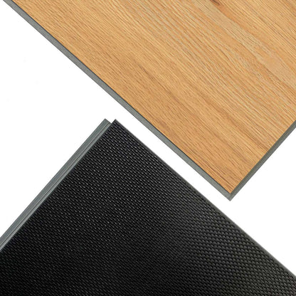 SENTAI M6562-4 Waterproof Rigid Core Luxury Vinyl Plank, Natural Wood Grain Feel, Click Lock Floating Floor, 48'' x 7'' x 5mm, 28. 5Sq.ft (12Pcs/Box), Ideal for Kitchen, Dining Room, Bedrooms, Living Areas